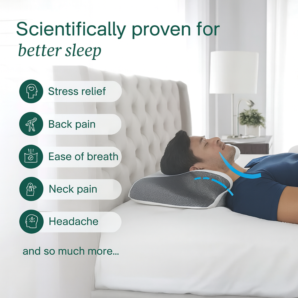 SleepFlow - Premium pillow for Pain Relief